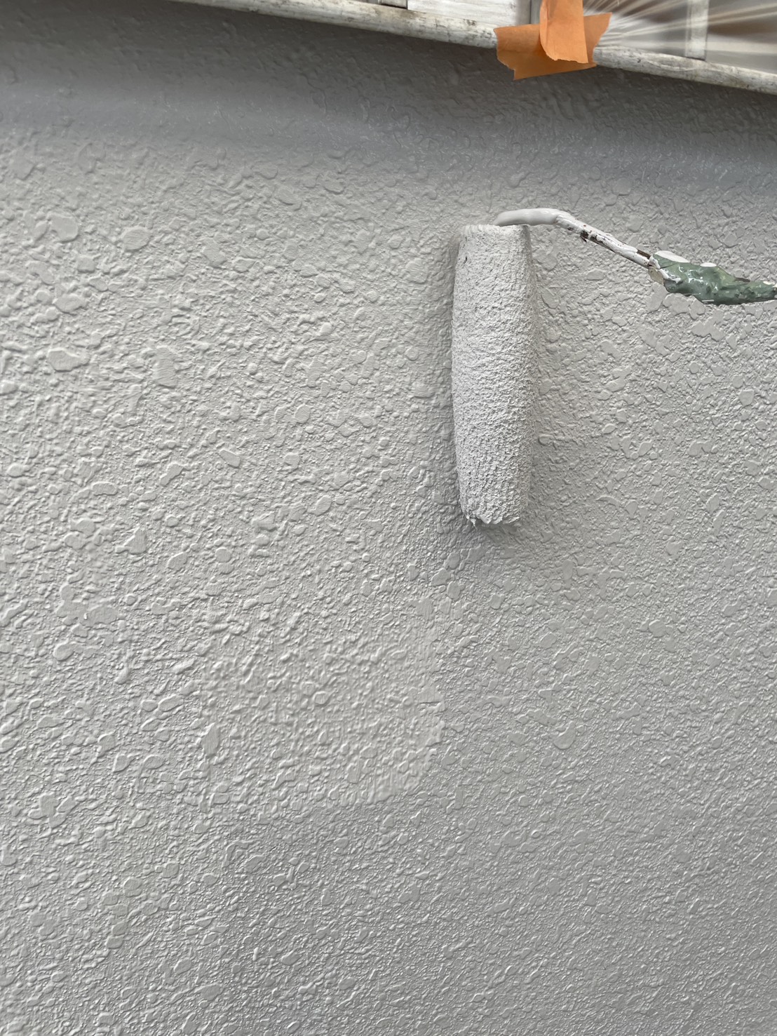 外壁上塗りローラー②