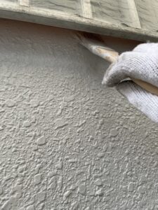 外壁上塗り刷毛②